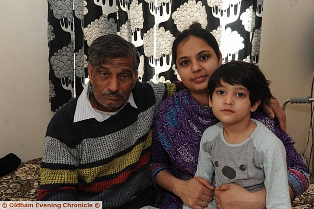 HAKEEM Muhammad Haleem with daughter-in-law Mehnwish Nadeem and her daughter Manahal Nadeem
HAKEEM Muhammad Haleem with daughter-in-law Mehnwish Nadeem and her daughter Manahal Nadeem