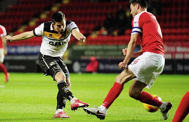 ALEX Jones has struck nine goals for Port Vale so far this season