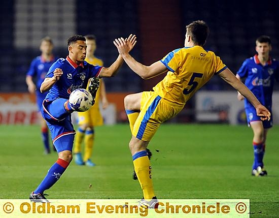 Young hot-shot . . . Rio Murray has scored four goals in the opening two round of this season’s FA Youth Cup. Young hot-shot . . . Rio Murray has scored four goals in the opening two round of this season’s FA Youth Cup.