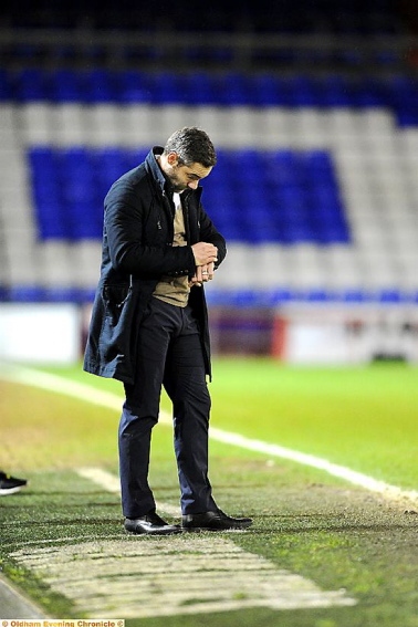 OUT in the cold: David Dunn OUT in the cold: David Dunn