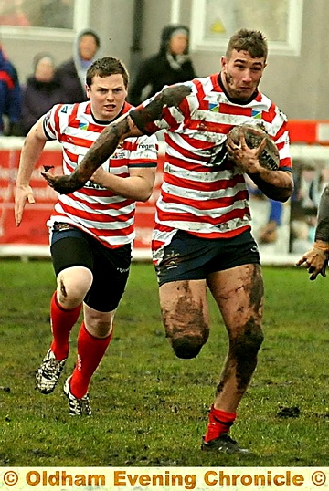 SUCCESS STORY . . . Nathan Mason (front). SUCCESS STORY . . . Nathan Mason (front).