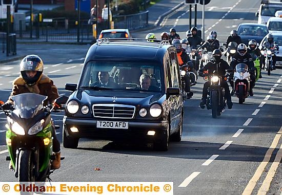 THE funeral cortege of Jean Buckstone