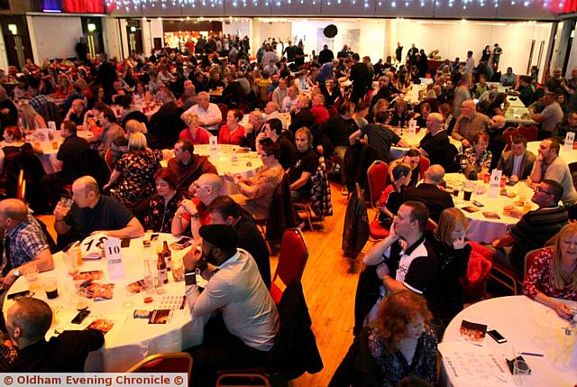 DARTS fans lap up the action at Queen Elizabeth Hall
