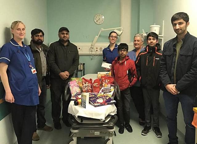 Members of the Manchester North branch of the Ahmadiyya Muslim Youth Association Members of the Manchester North branch of the Ahmadiyya Muslim Youth Association