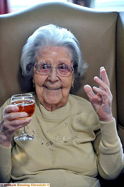 Lena Grady - 100 today Lena Grady - 100 today