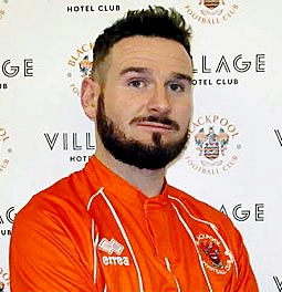 NEW COLOURS . . . Mark Yeates has signed a deal with Blackpool. NEW COLOURS . . . Mark Yeates has signed a deal with Blackpool.