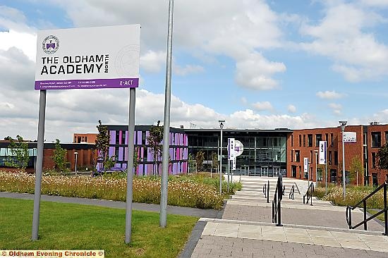 OLDHAM ACADEMY NORTH: parent organisation under fire