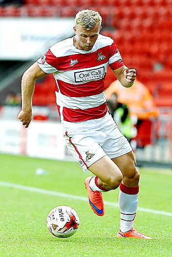 CURTIS MAIN . . . may be unleashed against Blackpool at Bloomfield Road tonight. CURTIS MAIN . . . may be unleashed against Blackpool at Bloomfield Road tonight.