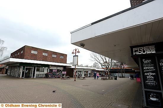 Royton precinct - gangs of youths congregate