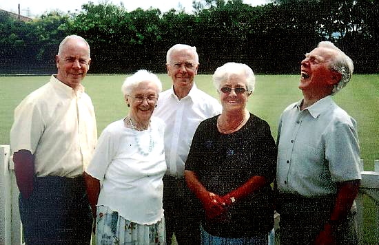 FAMILY memories . . . Ethel Cawley and Tilly Berry, pictured with their brothers Geoff, Bill and Bert FAMILY memories . . . Ethel Cawley and Tilly Berry, pictured with their brothers Geoff, Bill and Bert