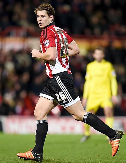 JAMES TARKOWSKI . . . the defender finalised his move to Burnley on Monday.