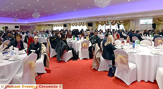 CONFERENCE participant at the Eastern Pavilion banqueting hall.