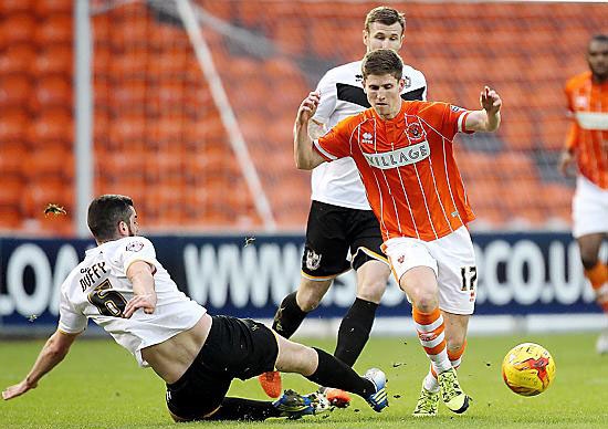 Danny Philliskirk: will line up against his Oldham team mates Danny Philliskirk: will line up against his Oldham team mates