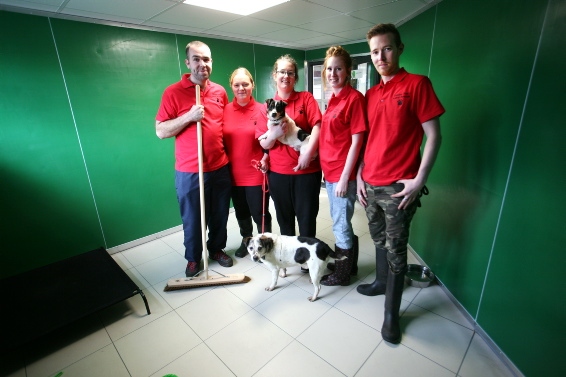 TOP team (from left): Michael Waugh, Sarah Robinson, Joanne Whitehead, Emila Martin and Liam Wallace