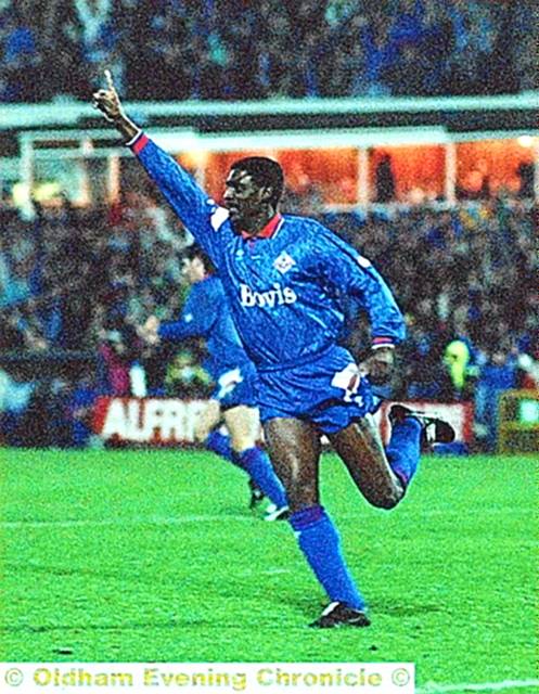 LEGEND . . . Roger Palmer in 1991.