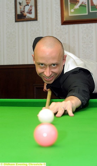 Michael Wild - narrowly beaten by world champion Michael Wild - narrowly beaten by world champion