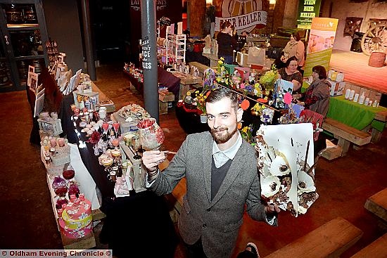 John Connor picks up a few things for mother's day John Connor picks up a few things for mother's day