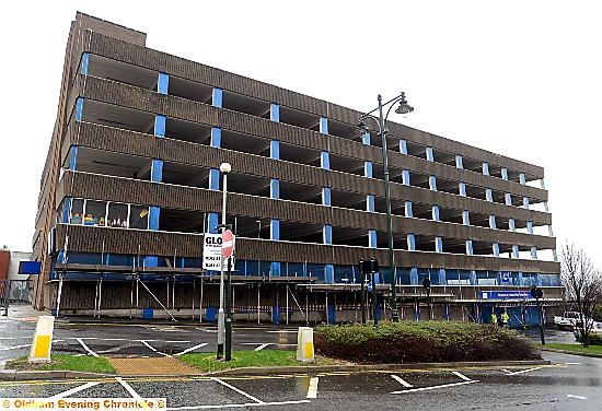 Hobson Street car park - to be demolished