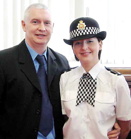 HAPPY times . . . Bryn Hughes with his daughter Nicola HAPPY times . . . Bryn Hughes with his daughter Nicola
