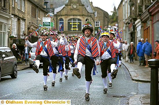 SPRING AWAKENING: Saddleworth Morris Men will be out and about this weekend for the first time this year SPRING AWAKENING: Saddleworth Morris Men will be out and about this weekend for the first time this year