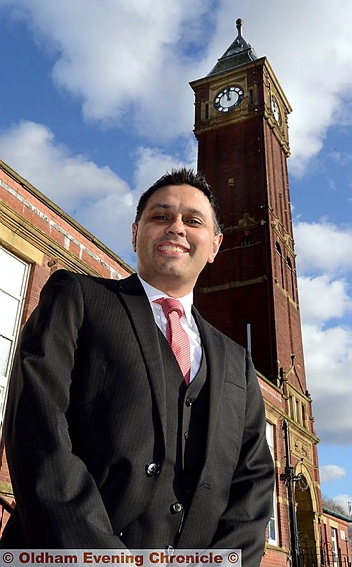 TAKING charge . . . Dr Mujahid Ali is determined to make a difference TAKING charge . . . Dr Mujahid Ali is determined to make a difference