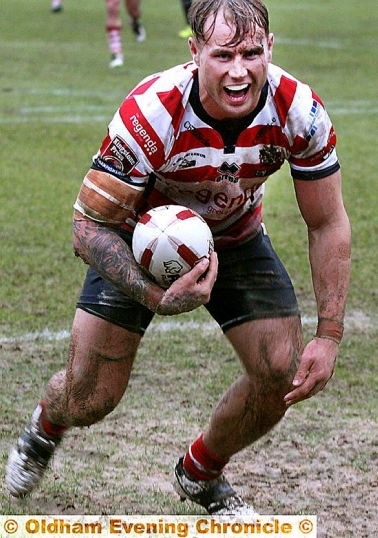 DANNY LANGTREE . . . Challenge Cup return.