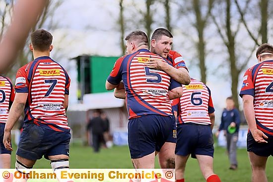 Oldham RUFC 1st 78 Whitehaven 1st 12

Rob Froggatt and John Souter