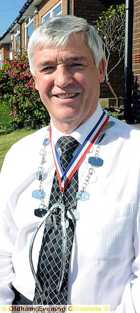 Mike Platt New Mayor of Austerlands 2016-17