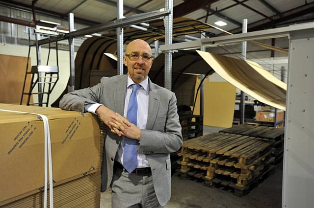 RIBBLE Packaging managing director Stephen Rector