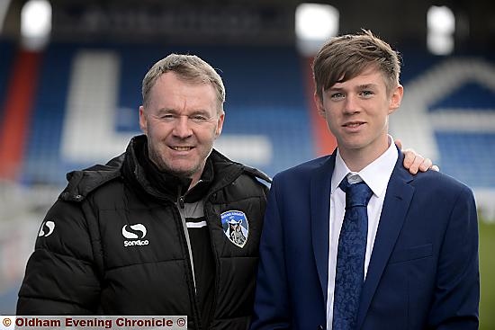 John Sheridan with son Jay Sheridan