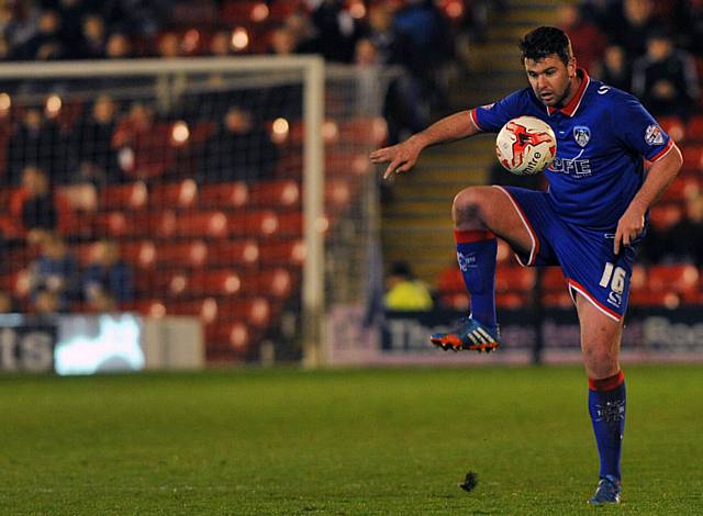 ANTHONY GERRARD . . . the defender is four weeks away from gaining full fitness