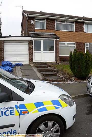 THE scene in Moorlands Drive