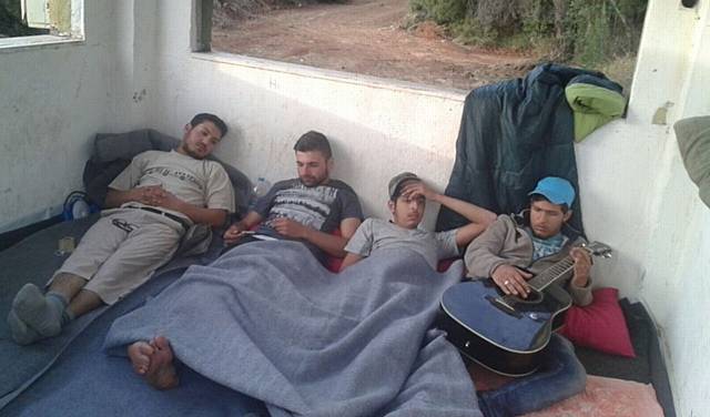 THESE young men are among a group who are on 
hunger strike because they simply want to register 
into the relocation programme