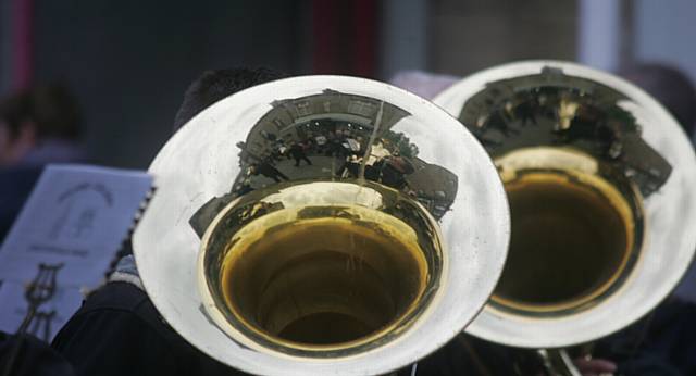 Whit Friday Brass Band contest , Delph. Whit Friday Brass Band contest , Delph.