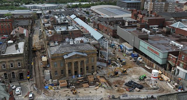 OLDHAM Town Hall - set to become a symbol of the new Oldham