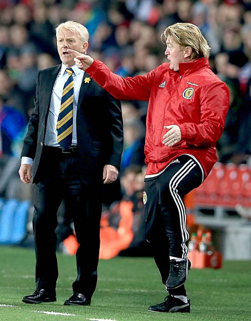 STUART McCall (right) wants management return