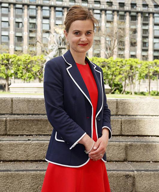 TRAGIC ... Jo Cox TRAGIC ... Jo Cox
