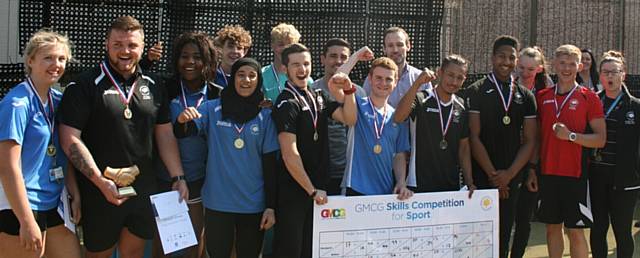 WINNERS . . . Hopwood Hall students