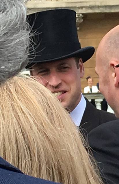 Buckingham Palace garden party 