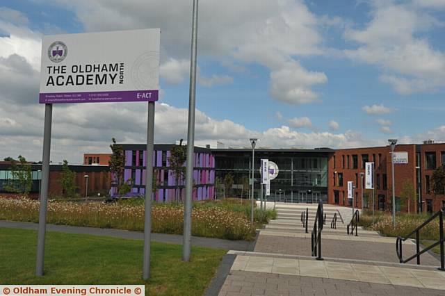 PRAISED . . . Oldham Academy North