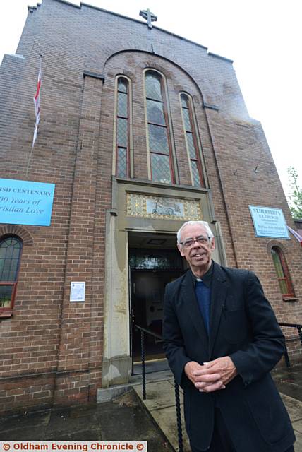 LET'S celebrate . . . Father Peter McKie at St Herbert's RC Church