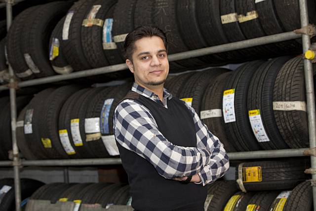 SPECIAL Constable Hassan Chaudhry - keen to give something back to the local community