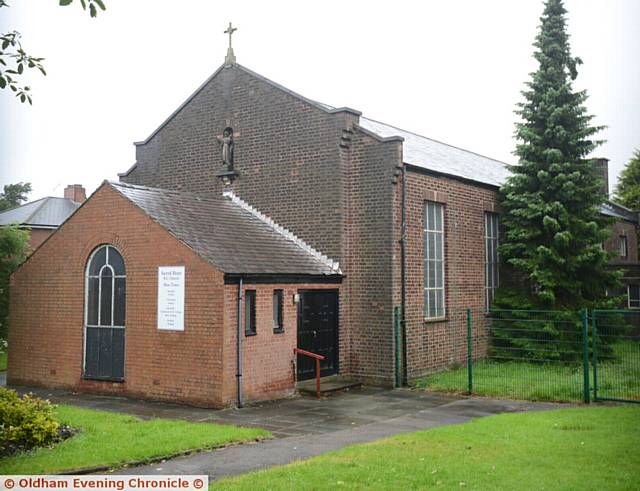 AT Risk... Sacred Heart RC Church, Derker.