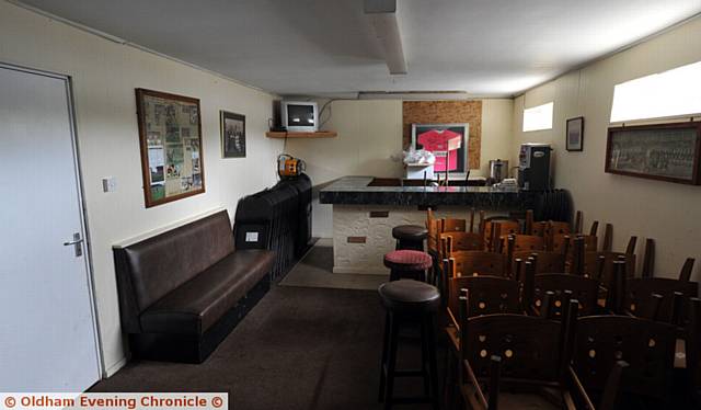 DATED . . . the club's VIP area