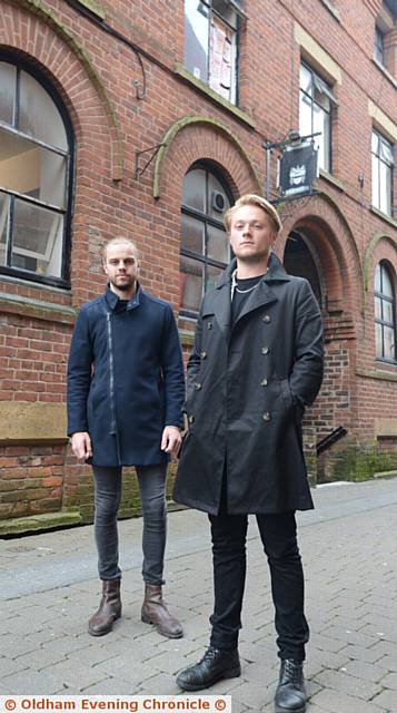 Founder members of the band The Visitors, Jack Bottomley-Clift (left) and Charles Cotton are leaving to move to London Founder members of the band The Visitors, Jack Bottomley-Clift (left) and Charles Cotton are leaving to move to London