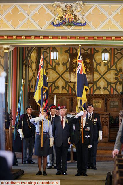 THE Battle of the Somme remembrance service at Oldham Parish Church