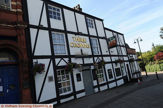 Three Crowns West St Oldham and plans for New Oldham Food Bank premises