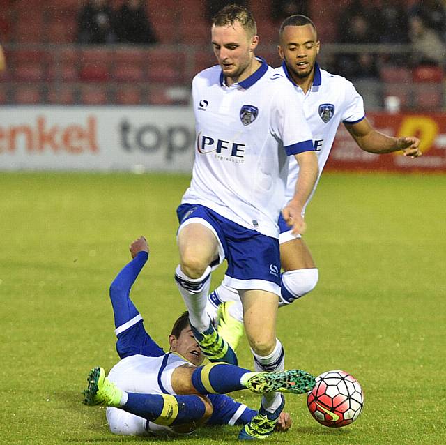 Carl Winchester is still highly rated by Latics boss Stephen Robinson