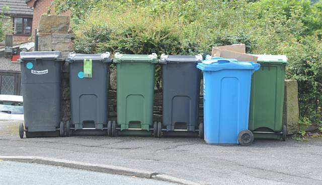 COLLECTION change . . . it's a three-weekly cycle from Monday COLLECTION change . . . it's a three-weekly cycle from Monday