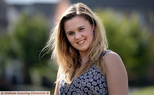 Pride in Oldham Award nominee Chloe Crawford (16) who is autistic managed to over come her condition and stayed with her brother after he was in a car accident.
Pride in Oldham Award nominee Chloe Crawford (16) who is autistic managed to over come her condition and stayed with her brother after he was in a car accident.
